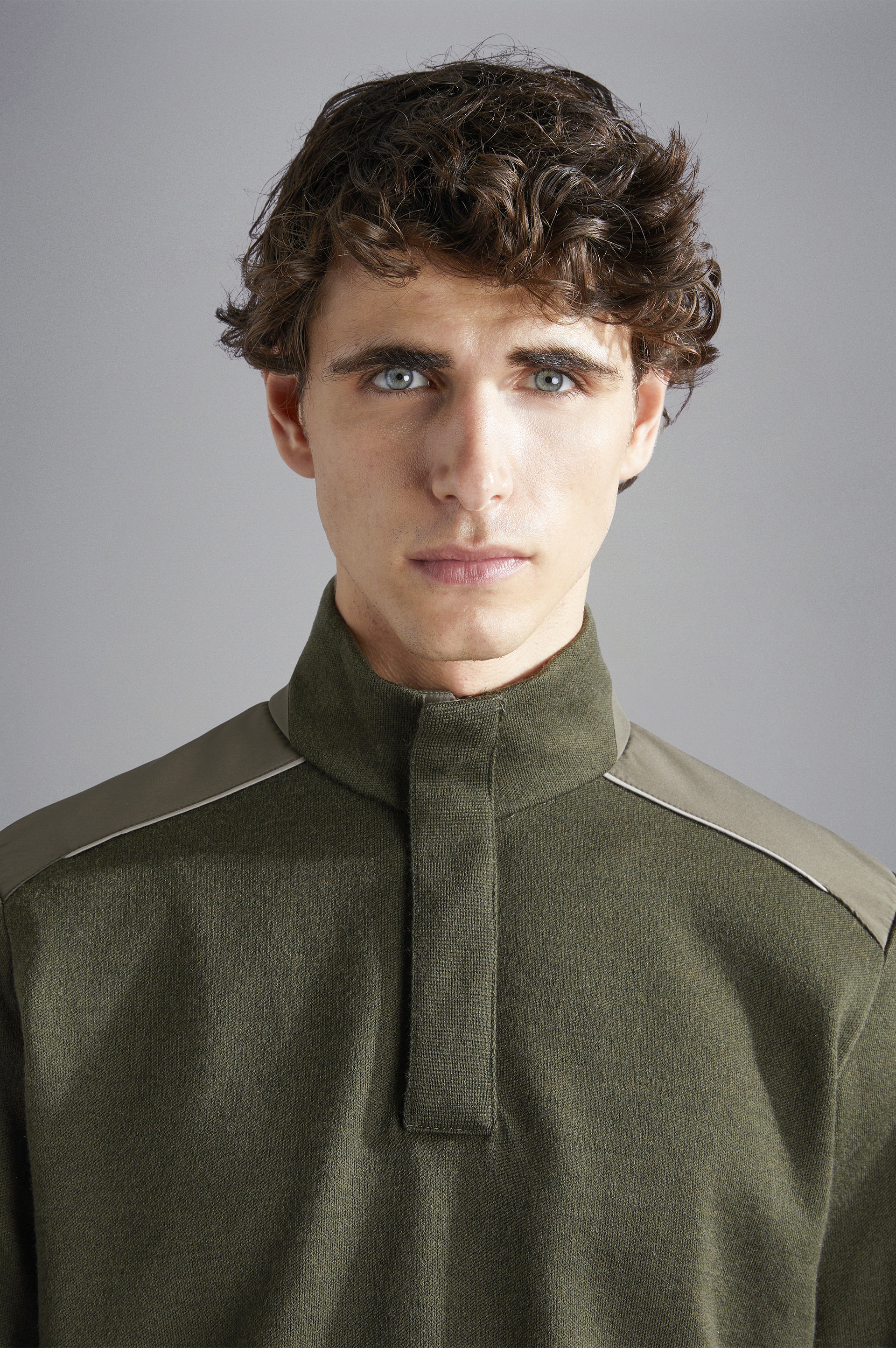 WOOL SWEATER WITH TYPHOON PLATINUM DETAILS - 4