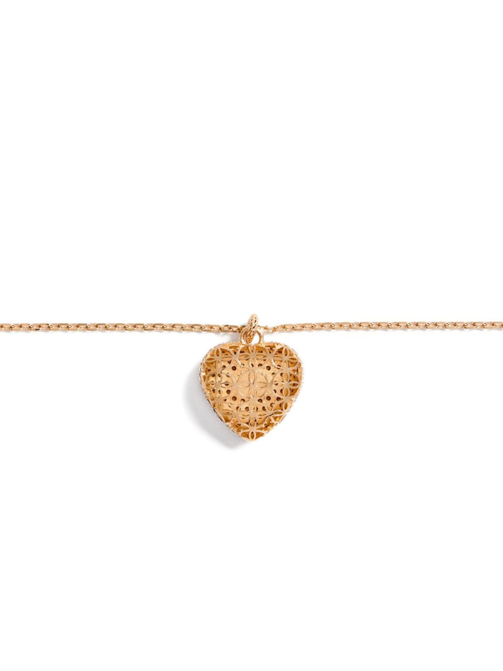 COEUR ROYAL NECKLACE IN METAL, ENAMEL AND SWAROVSKI® CRYSTALS - 3