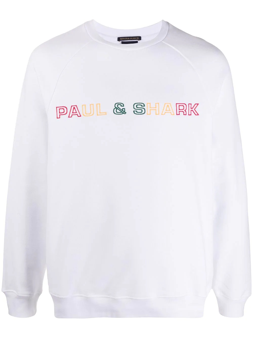 embroidered logo sweatshirt - 1