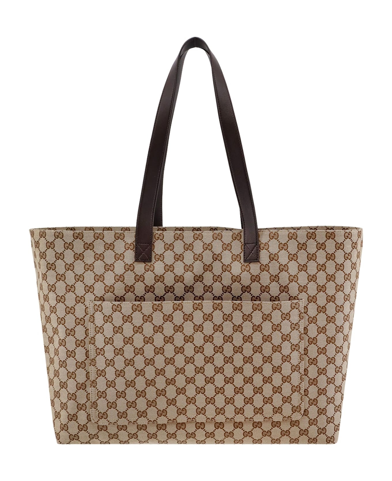 Original Gg Fabric Lage Gg Shopping Bag - 2