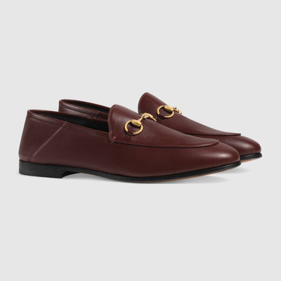 GUCCI Leather Horsebit loafer outlook