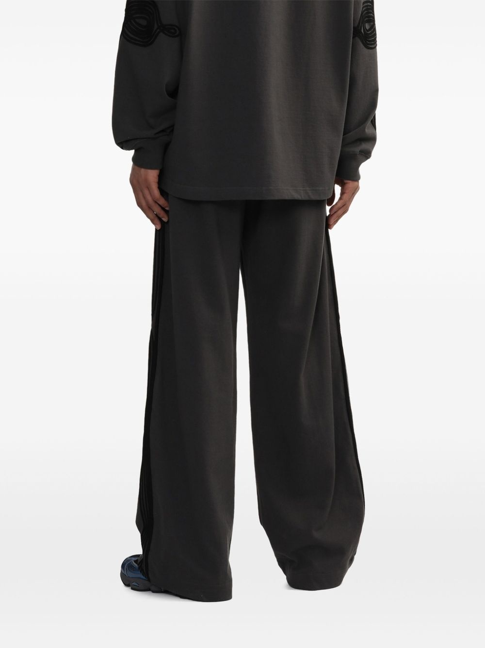 cotton track pants - 4