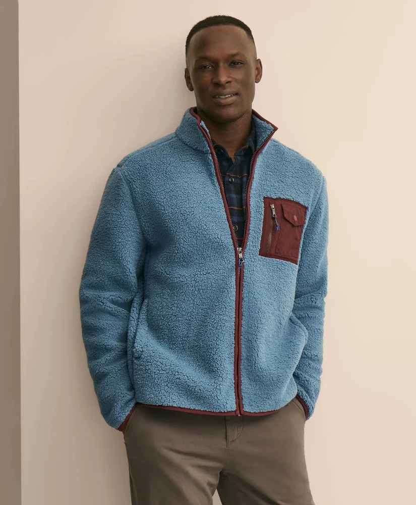 Teddy Fleece Full-Zip Jacket - 1