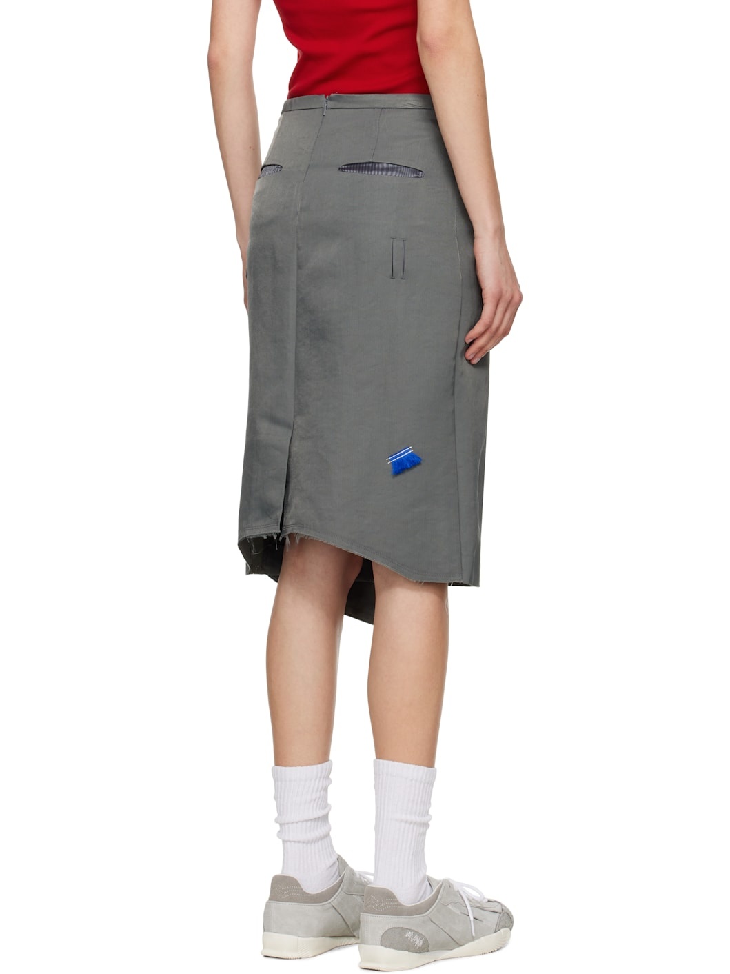 Gray Product. 67 Midi Skirt - 3