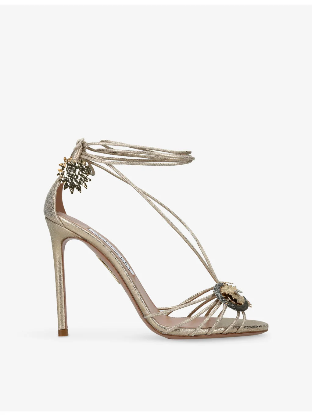 Night Stars 105 Heeled Leather Sandals - 1