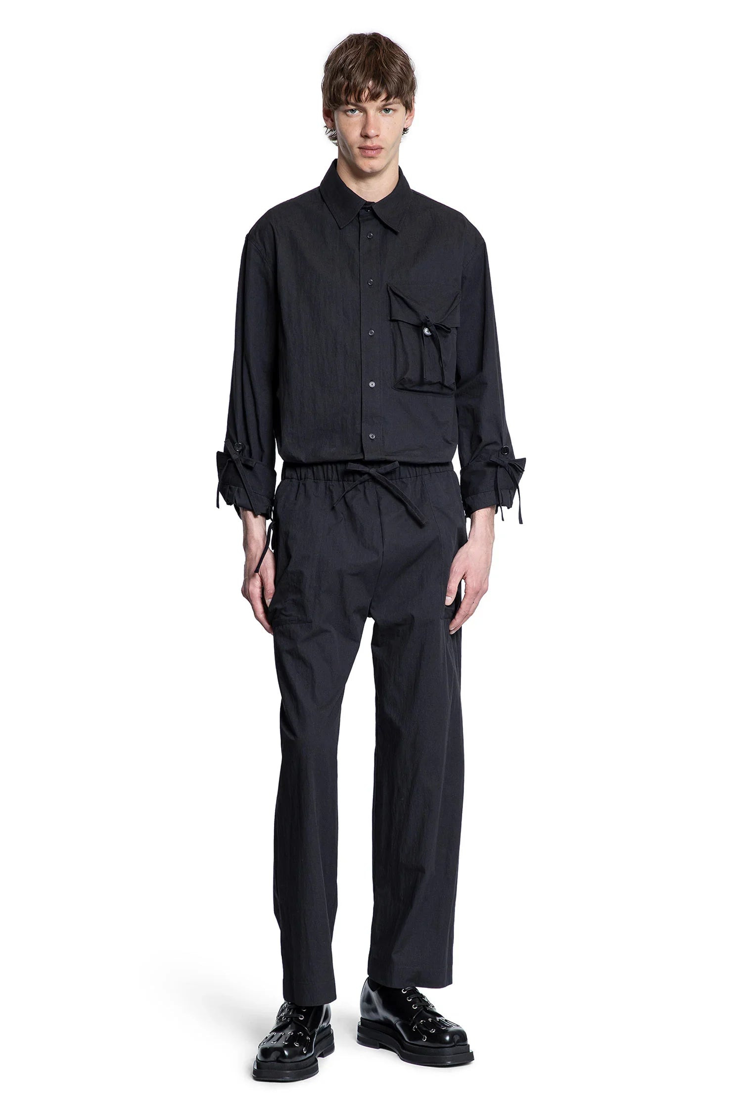 Bow-Detail-Workwear-Shirt - 4