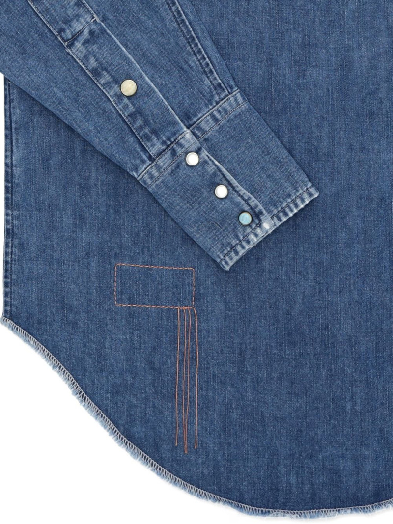 Yellowstone denim western shirt 6