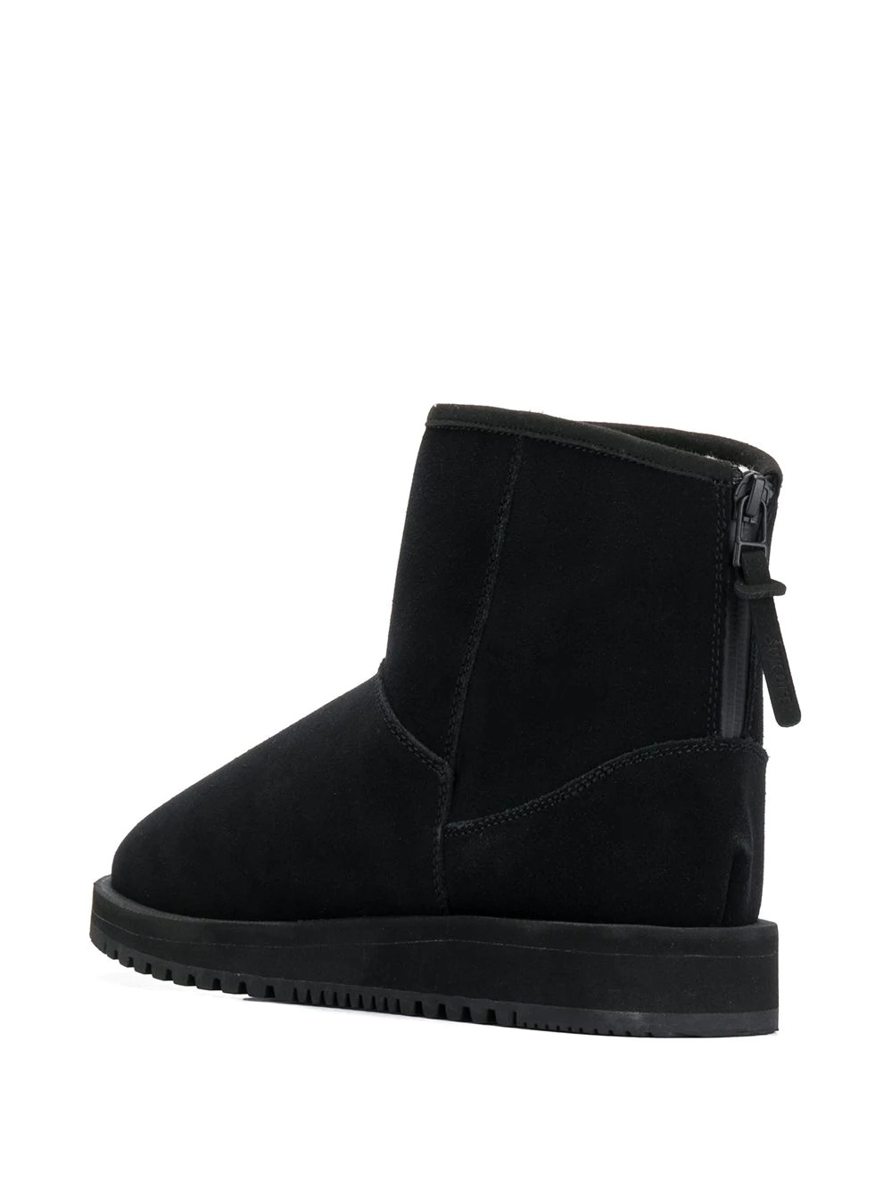 logo zipped ankle boots - 3