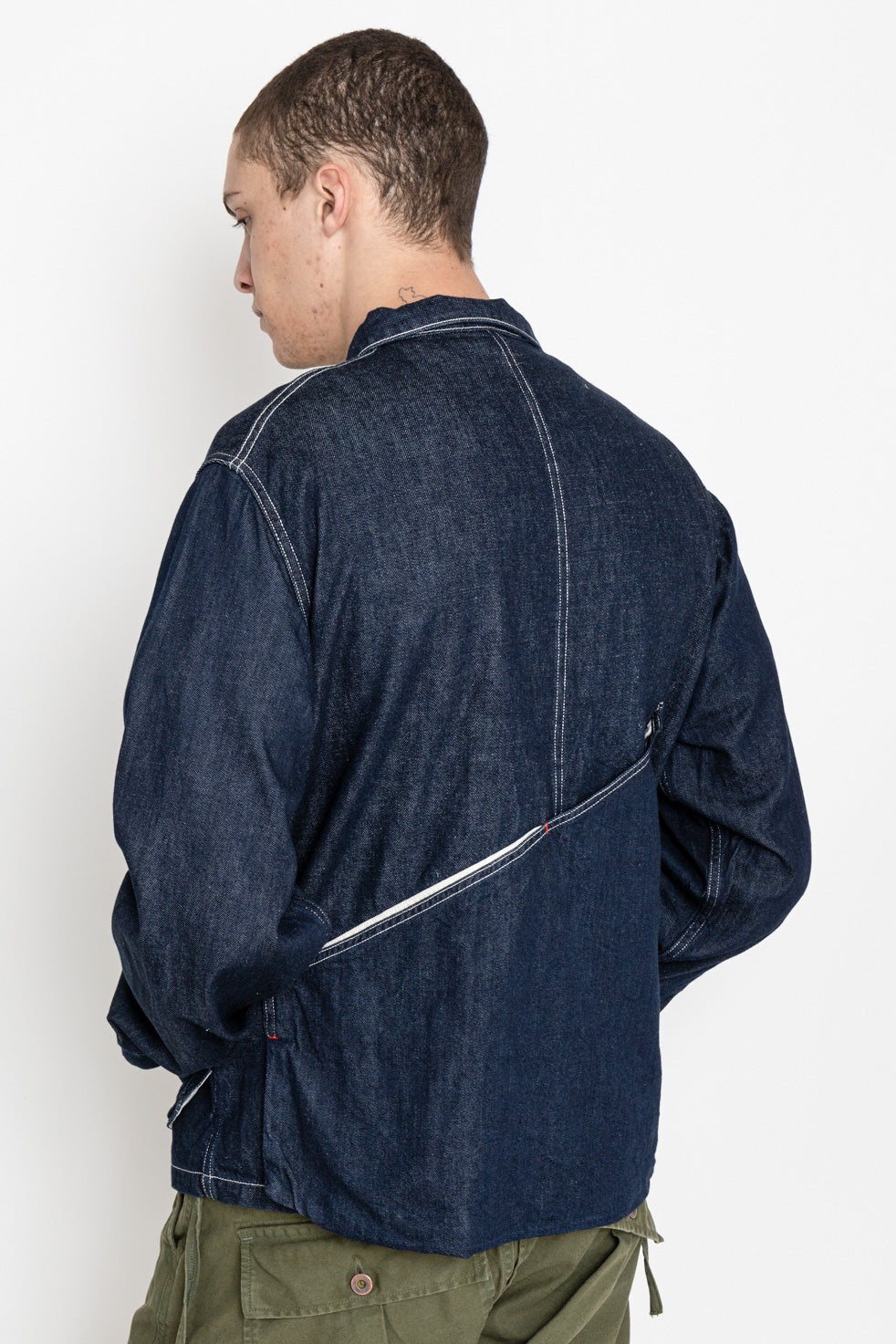 12oz Denim x 8oz Denim Ringoman Coverall - 4