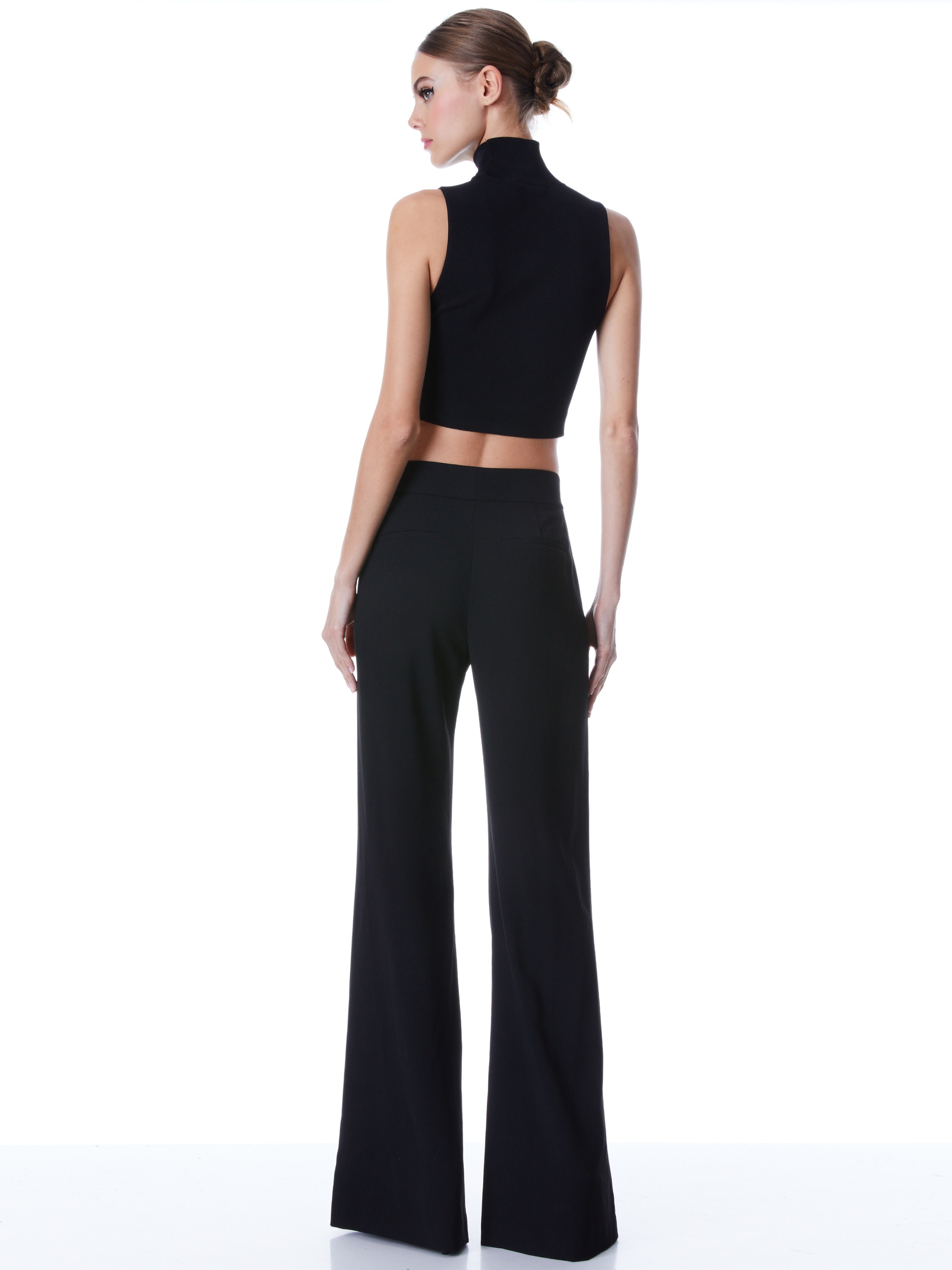 DYLAN HIGH WAISTED WIDE LEG PANT - 3