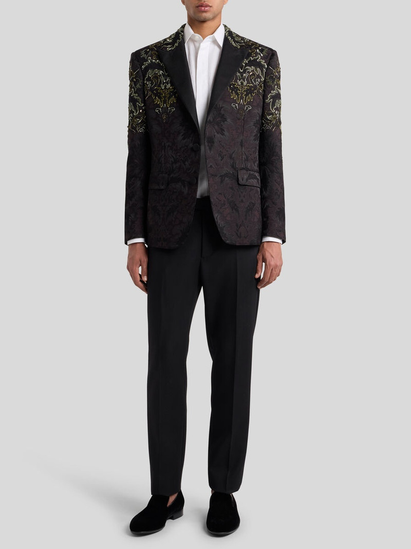 Etro WOOL AND MOHAIR SLIM-FIT TROUSERS outlook