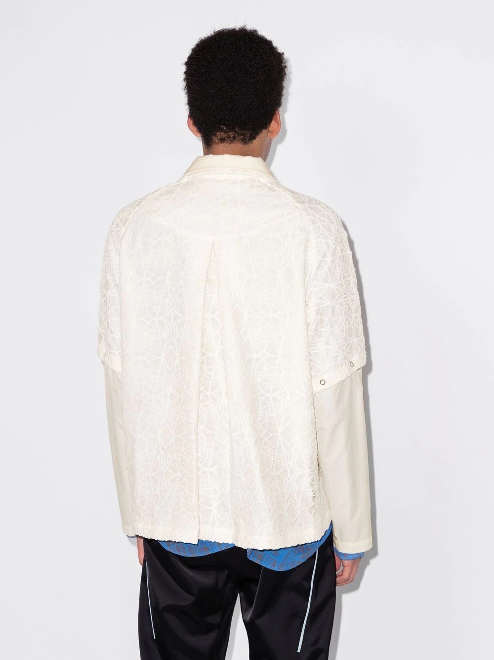 ウェア KIKO KOSTADINOV Panelled T-shirt Kiko Kostadinov Torino panelled shirt | REVERSIBLE