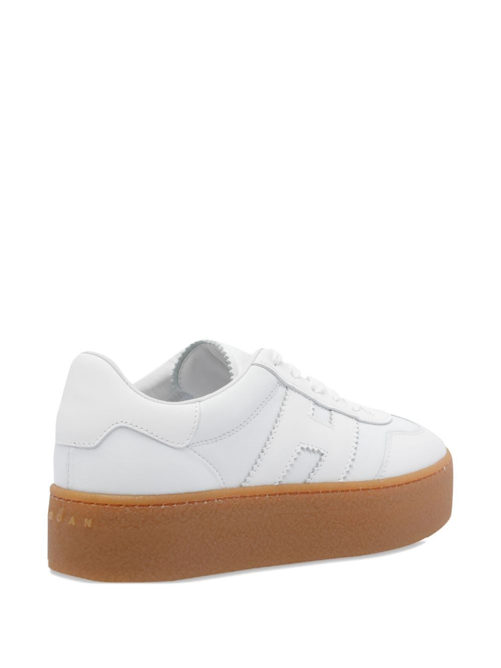 leather sneakers - 4