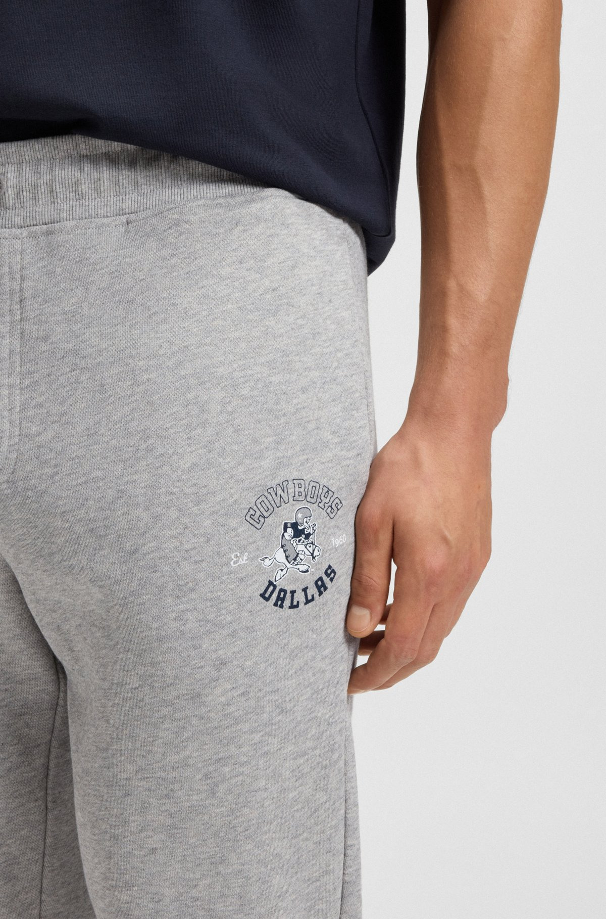 BOSS X DALLAS COWBOYS TRACKSUIT BOTTOMS WITH ALTERNATIVE LOGO - 3