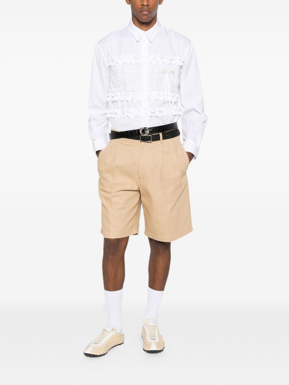 ruffled poplin shirt - 2