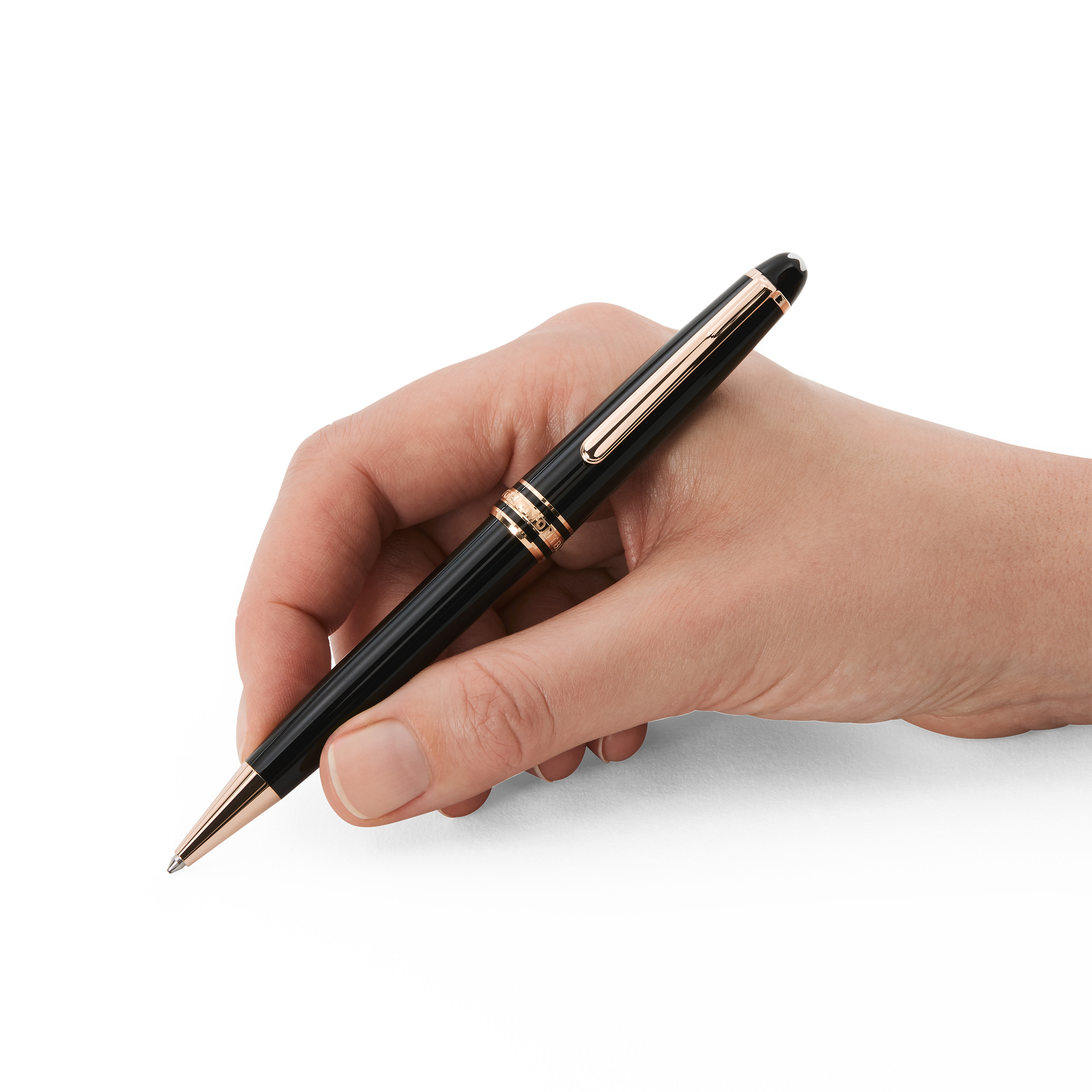MEISTERSTÜCK ROSE GOLD-COATED CLASSIQUE BALLPOINT PEN - 2