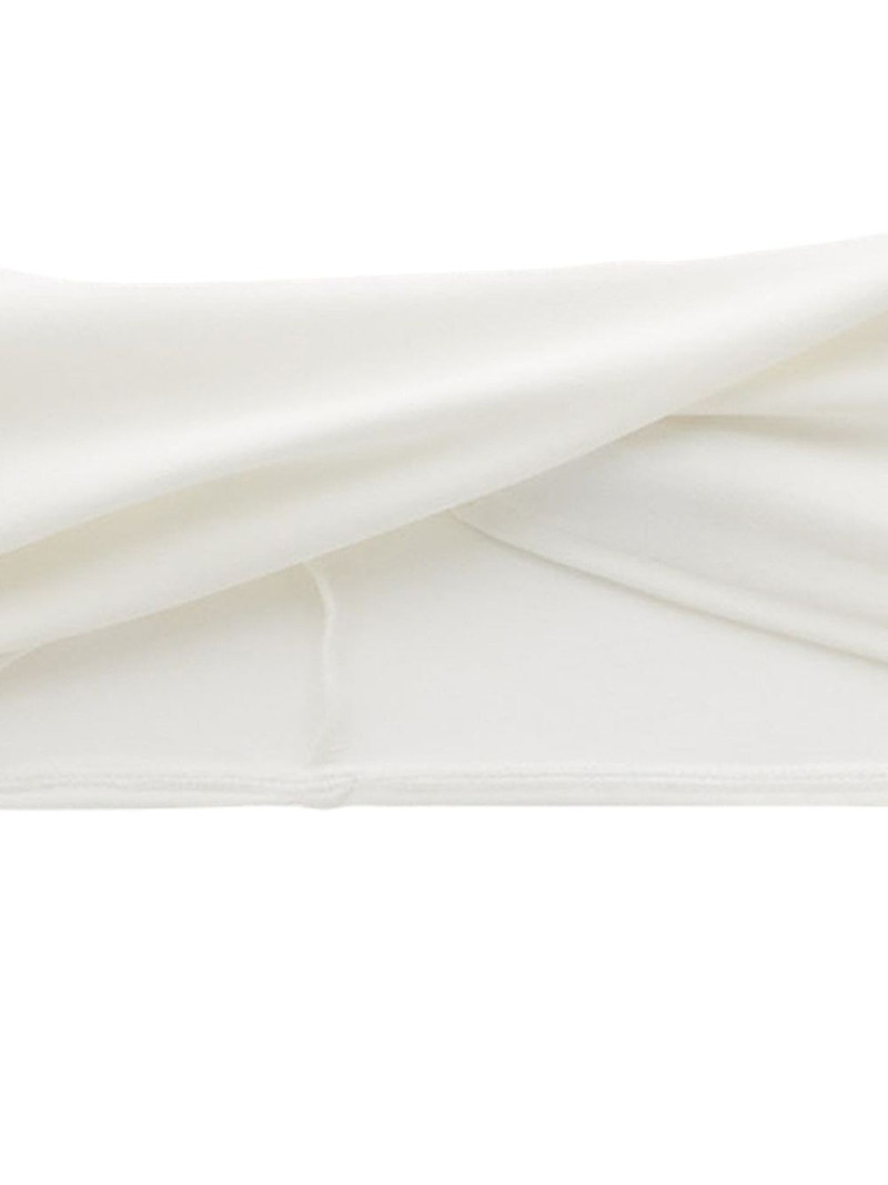 courrèges twist-detail one-shoulder top outlook