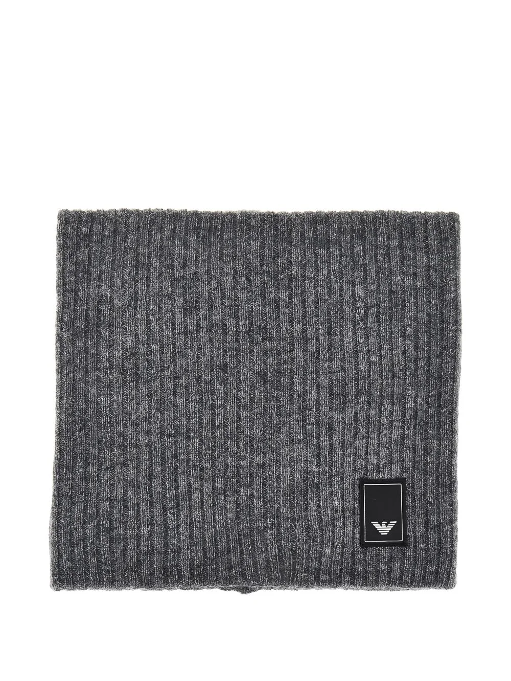 Travel Essential ribbed-knit logo-patch neck warmer - 1