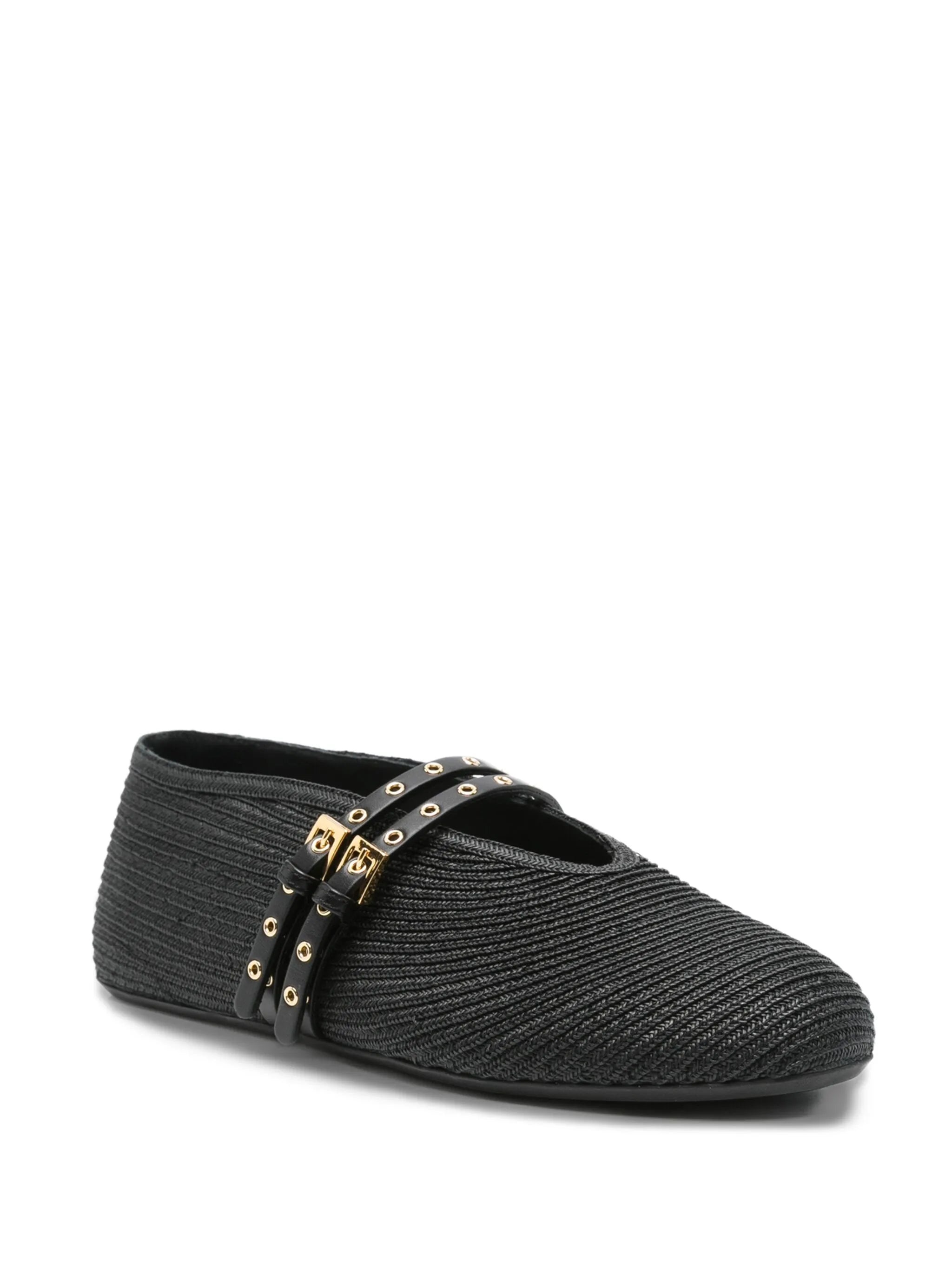 Alaïa Leather Ballet Flats - 3