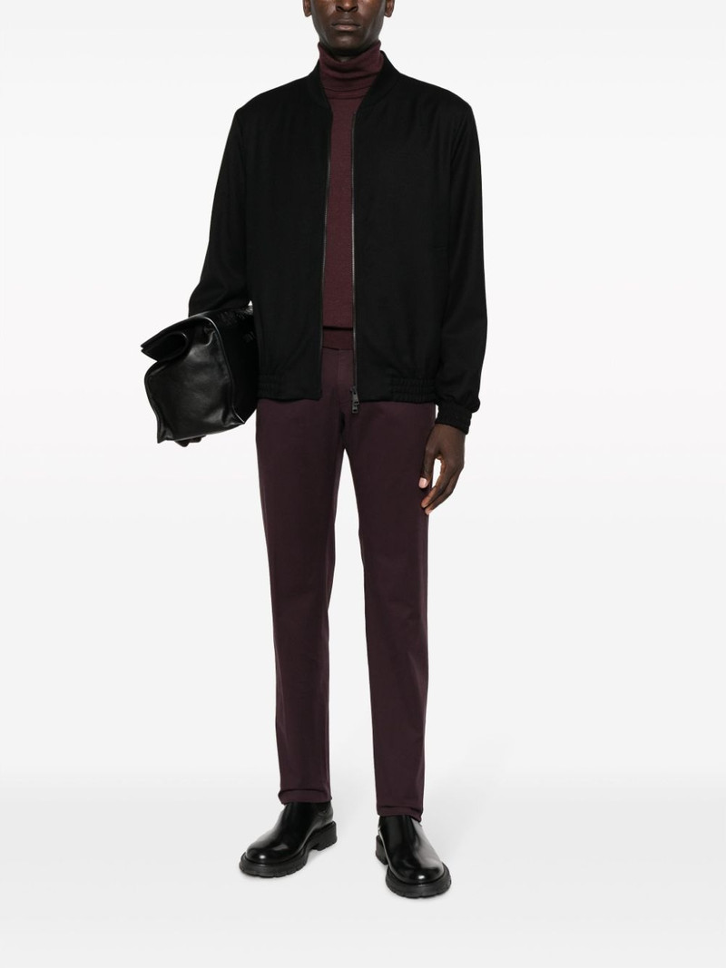 ZEGNA roll-neck fine-knit jumper outlook
