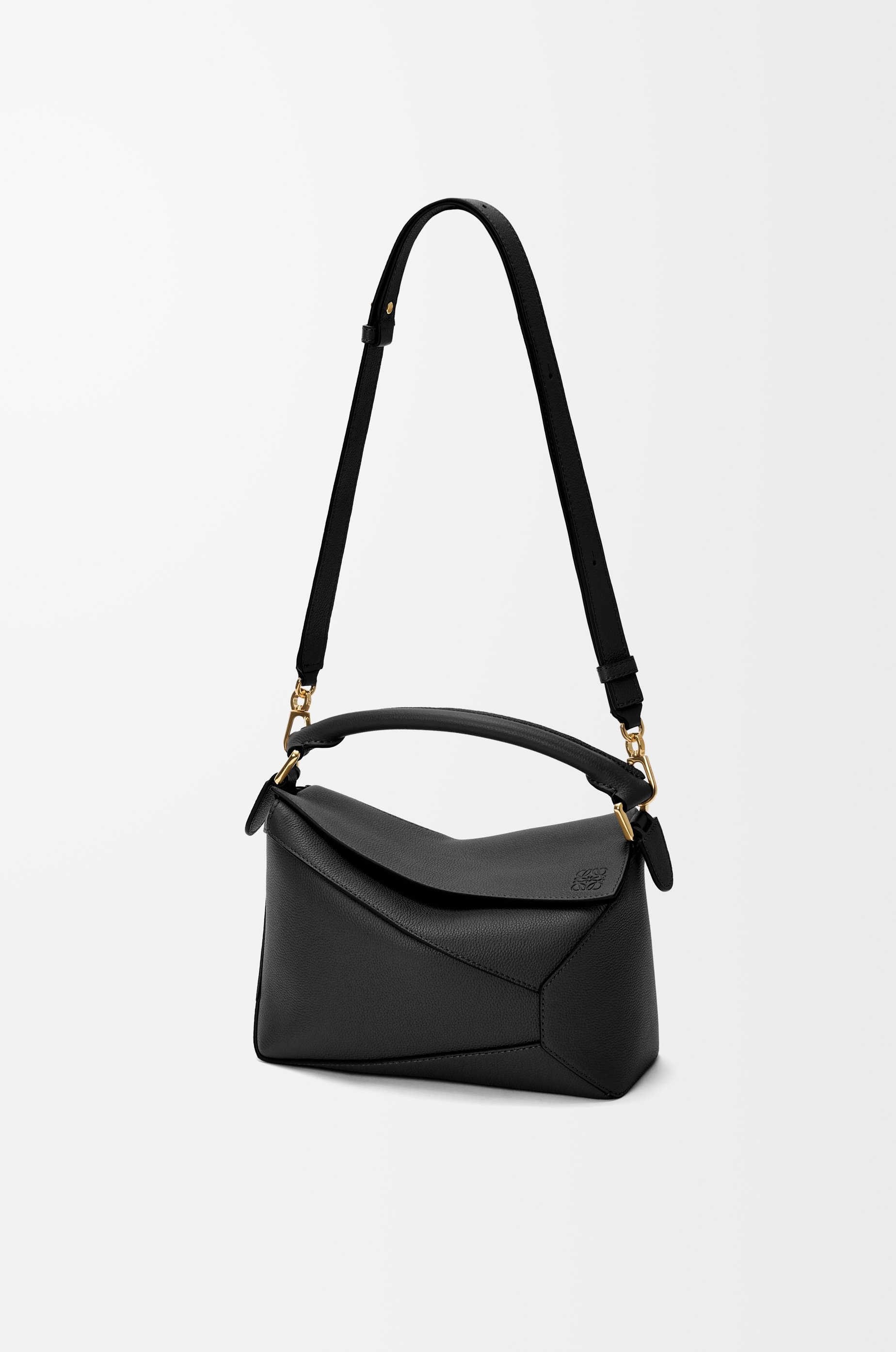 Small Puzzle Edge bag in soft grained calfskin - 7