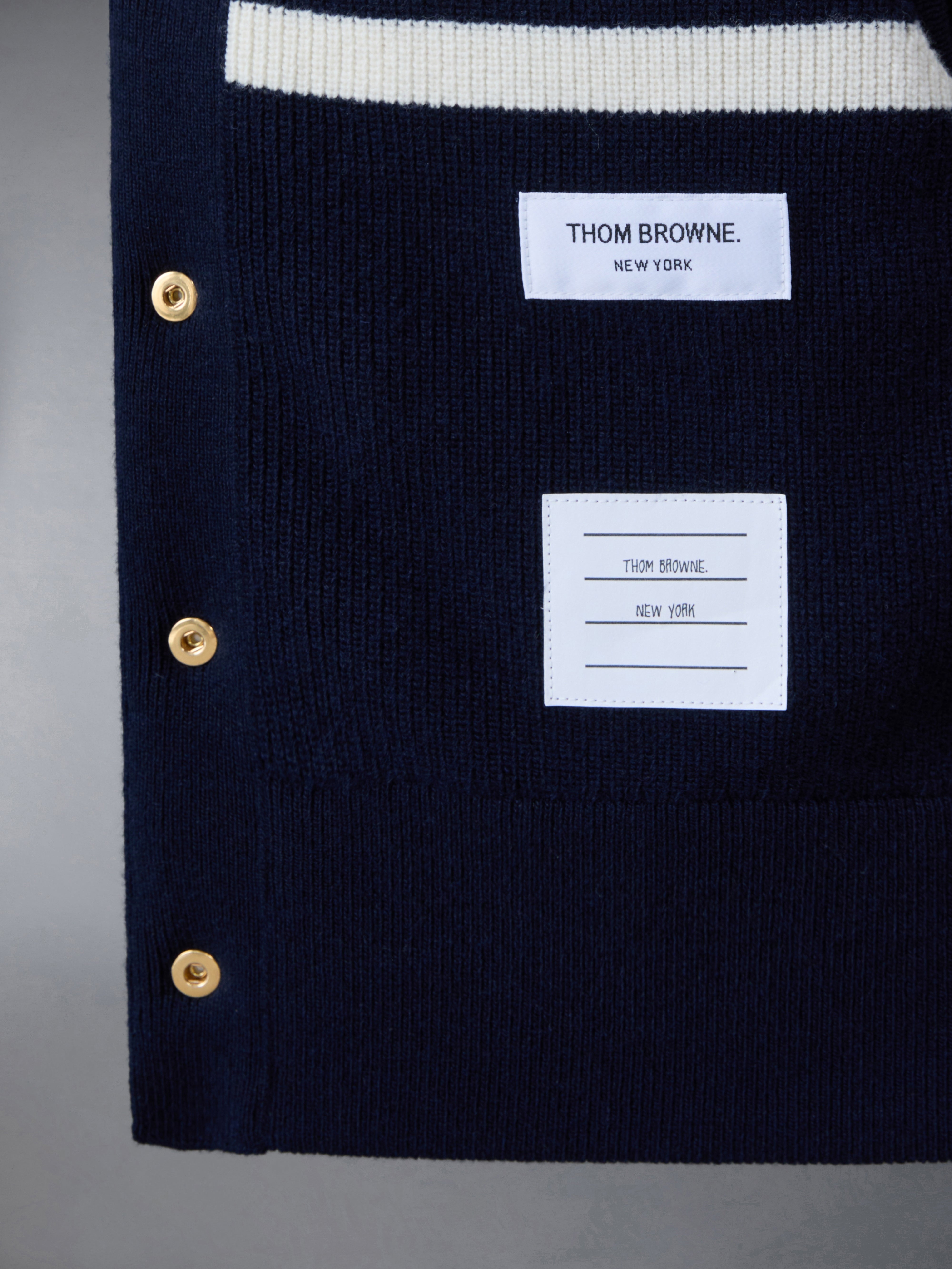 FINE MERINO AND JERSEY REVERSIBLE DOWN 4-BAR VEST - 8