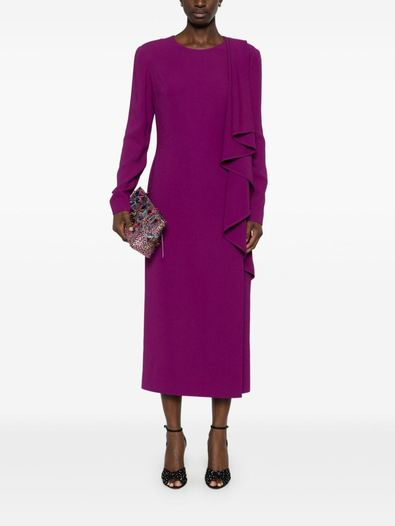 ELIE SAAB cady midi dress outlook