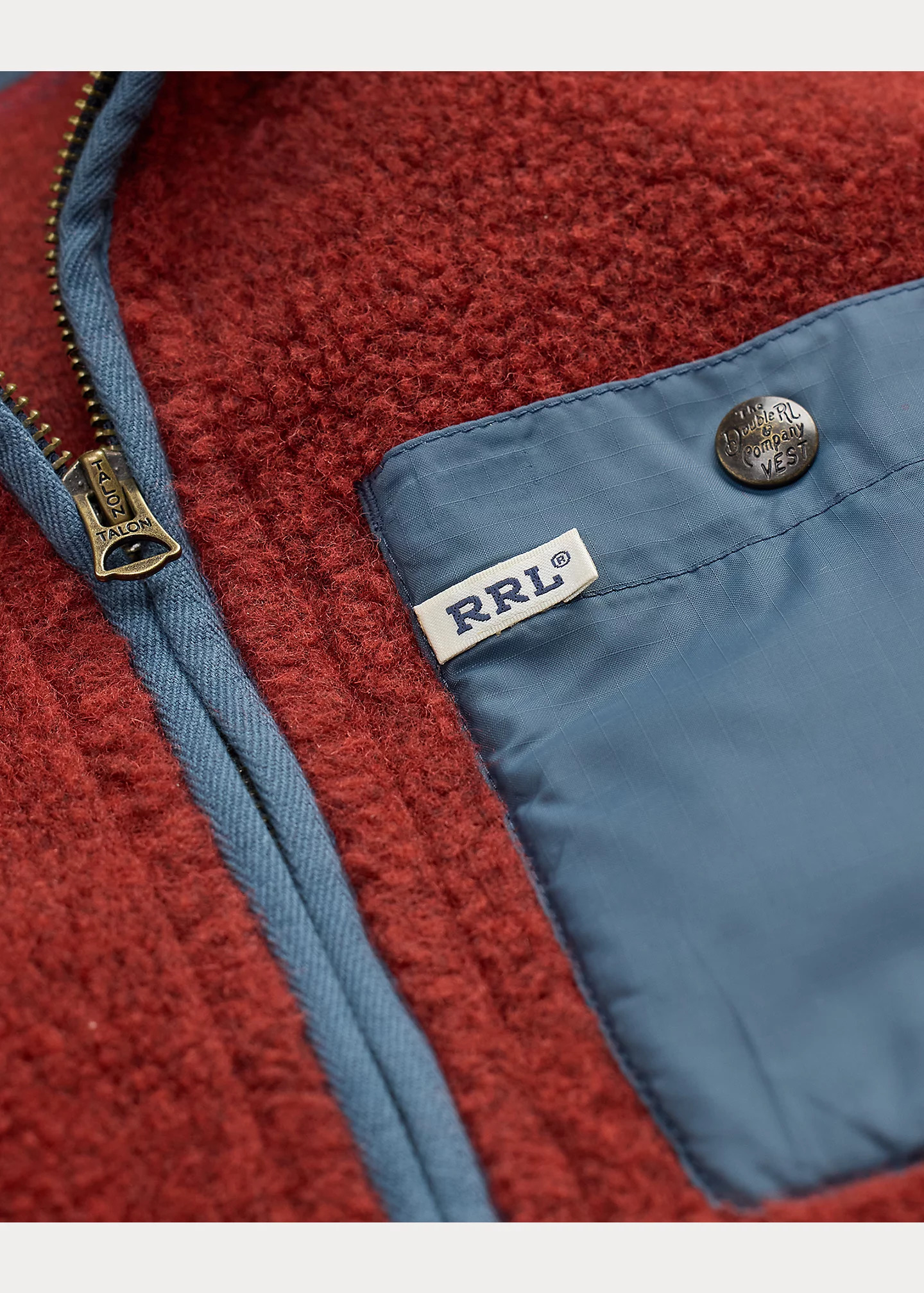 Wool-Blend Pile Fleece Jacket - 5