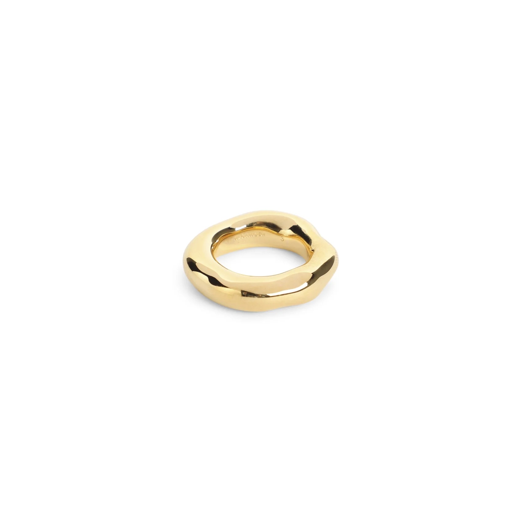 Jil Sander Brass Ring Women - 1