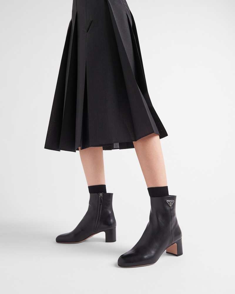 Prada Leather booties outlook