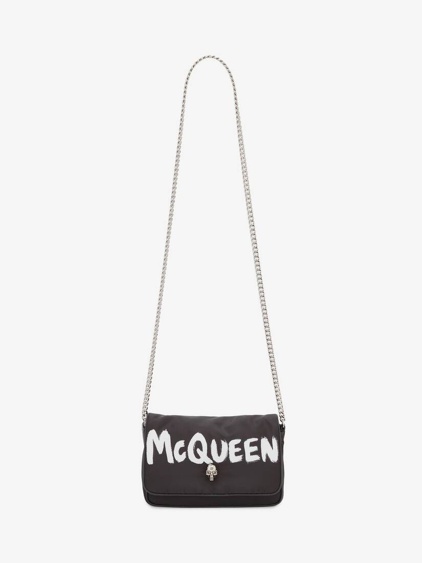 Small Skull Bag in Black/white - 5