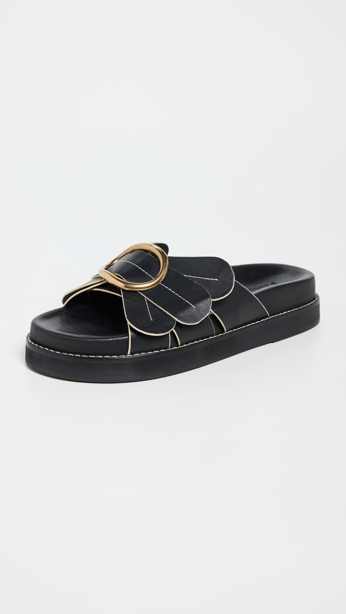 Black Daisy Slides - 4