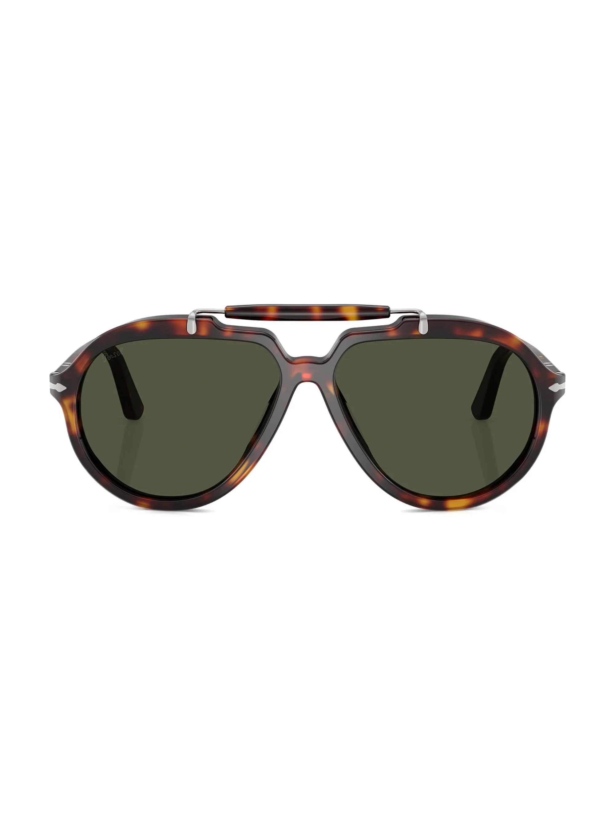 Men's 57MM Square Sunglasses - Havana - 1
