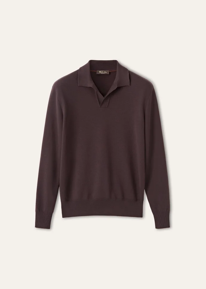 Buttonless Polo-shirt - 1