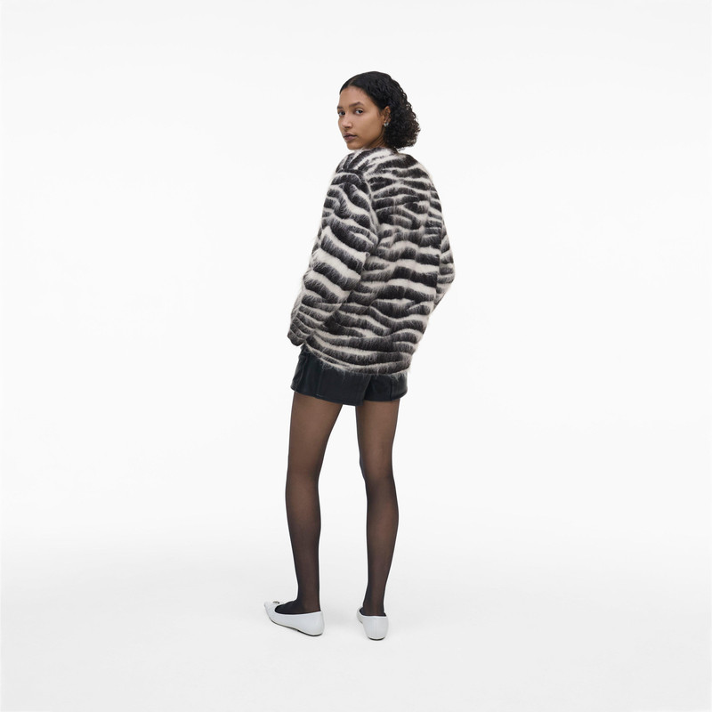 THE BRUSHED ZEBRA SWEATER 4