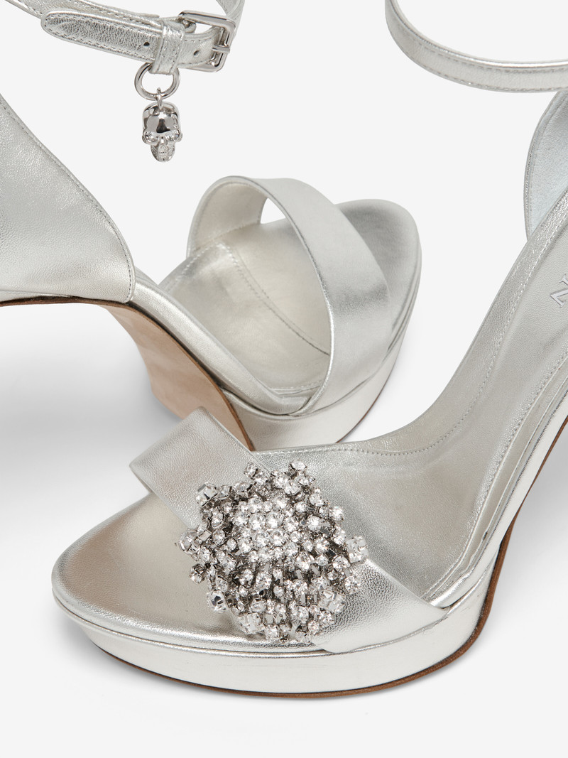 Jewel Platform Sandal 2