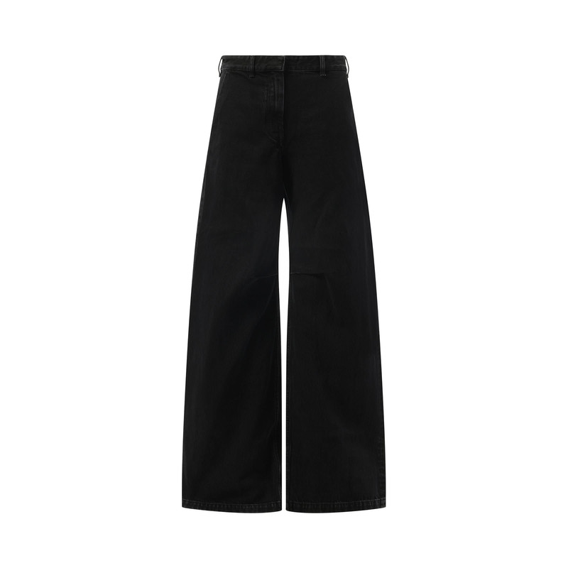 entire studios Dem Jeans in Magnetite outlook