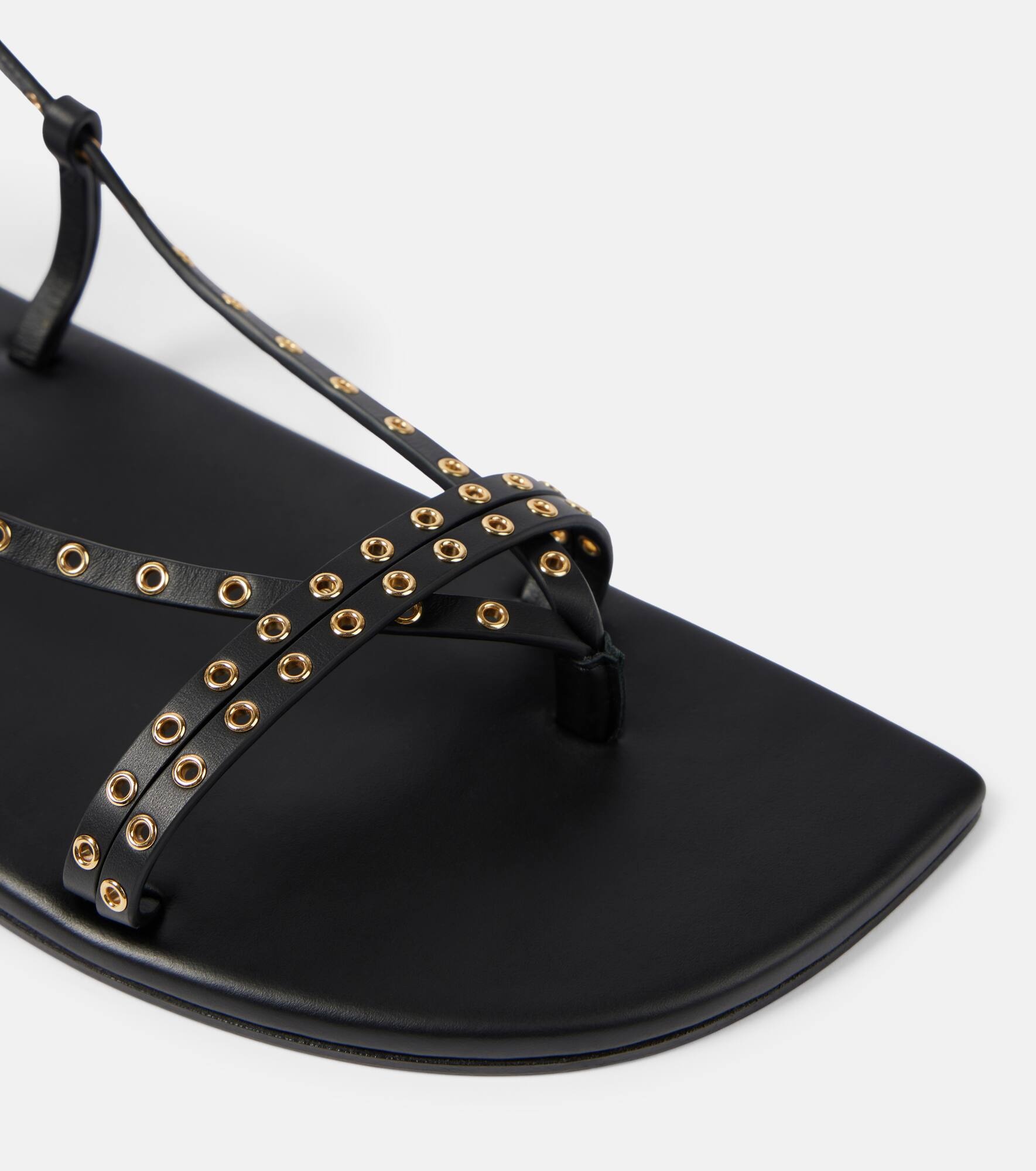 Marsa embellished leather sandals - 6