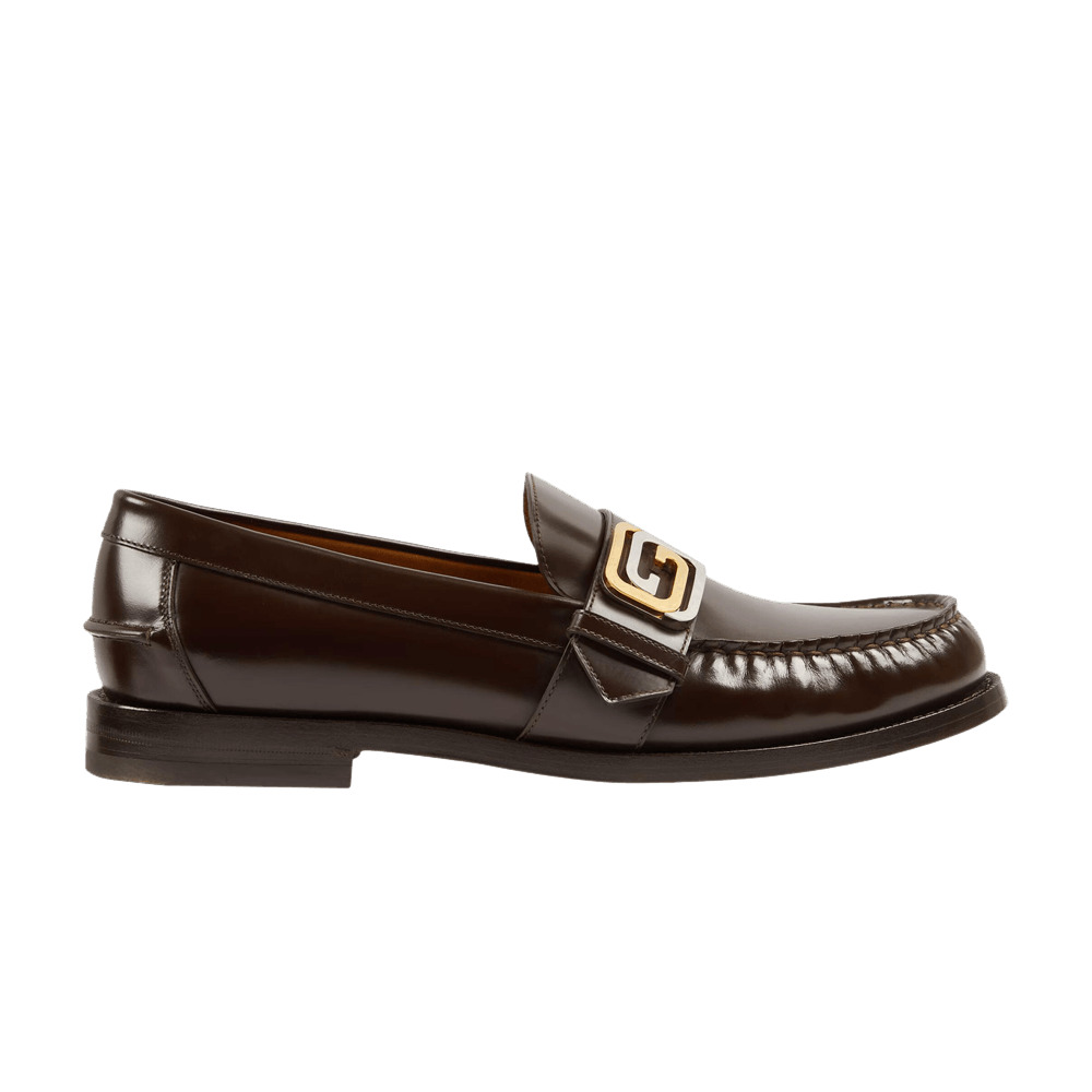 Gucci GG Buckle Loafer 'Night Cocoa' - 1