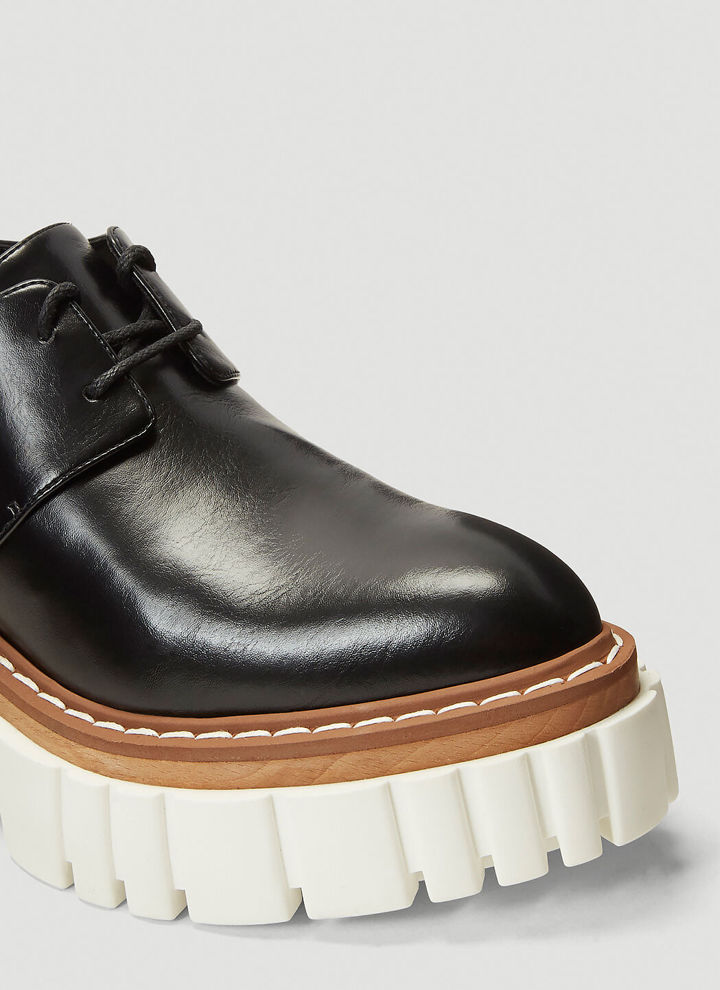 Emilie Faux-Leather Platform Shoes - 5
