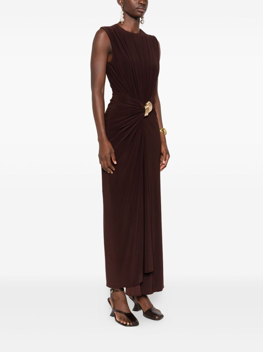 Serena V-neck dress - 3