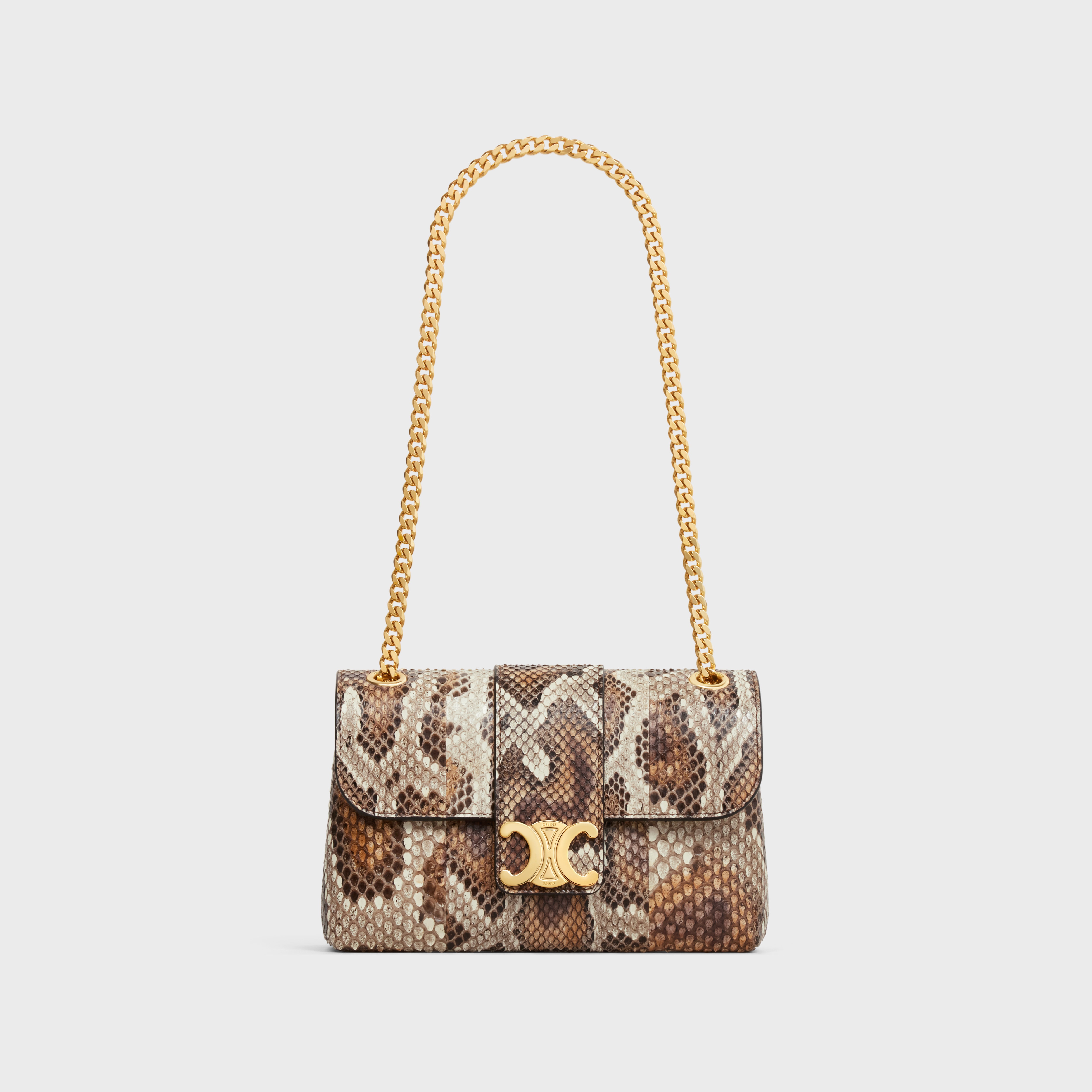 TEEN CELINE VICTOIRE BAG in PYTHON - 6