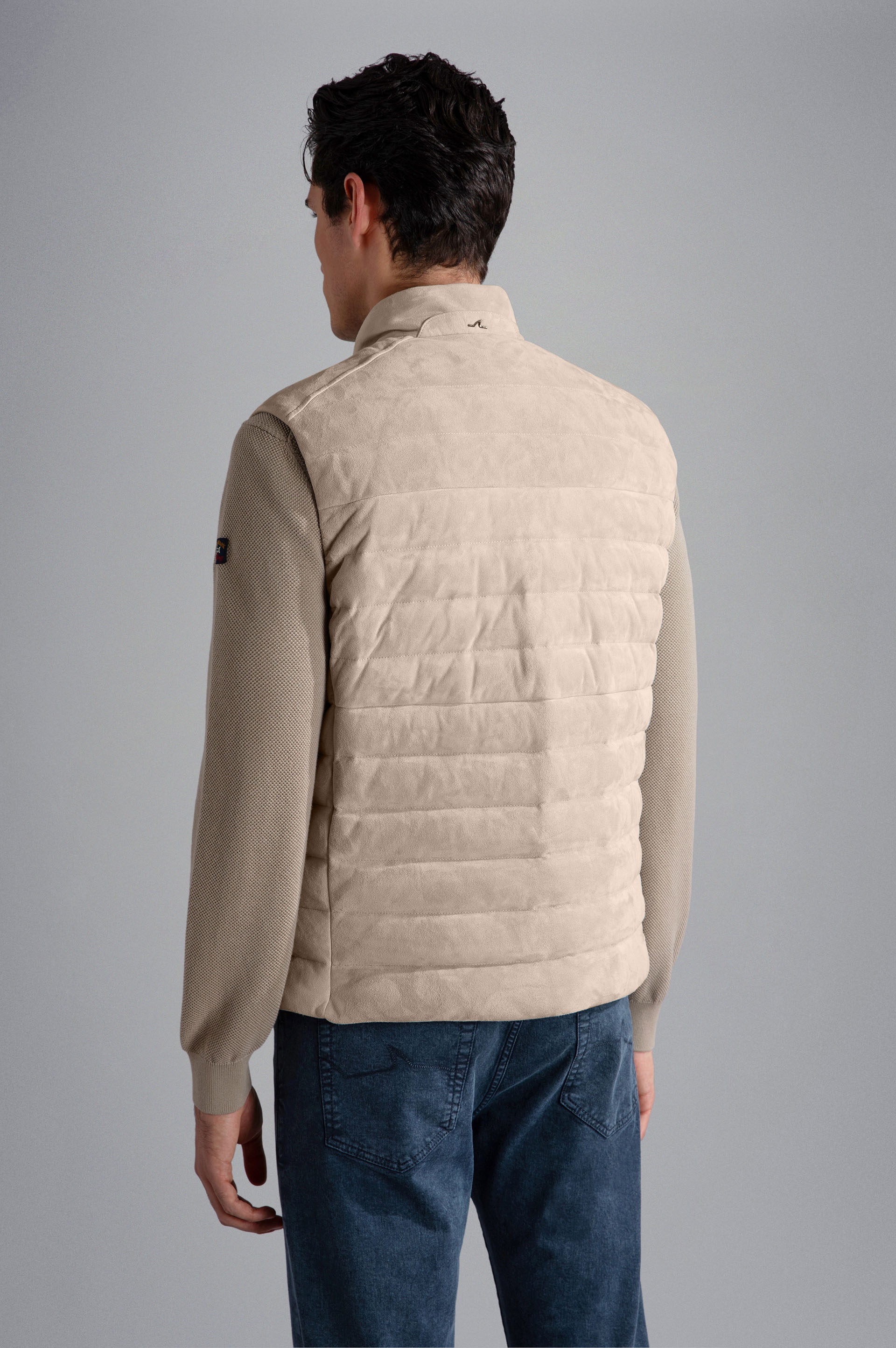 AQUALEATHER SUEDE GILET - 3