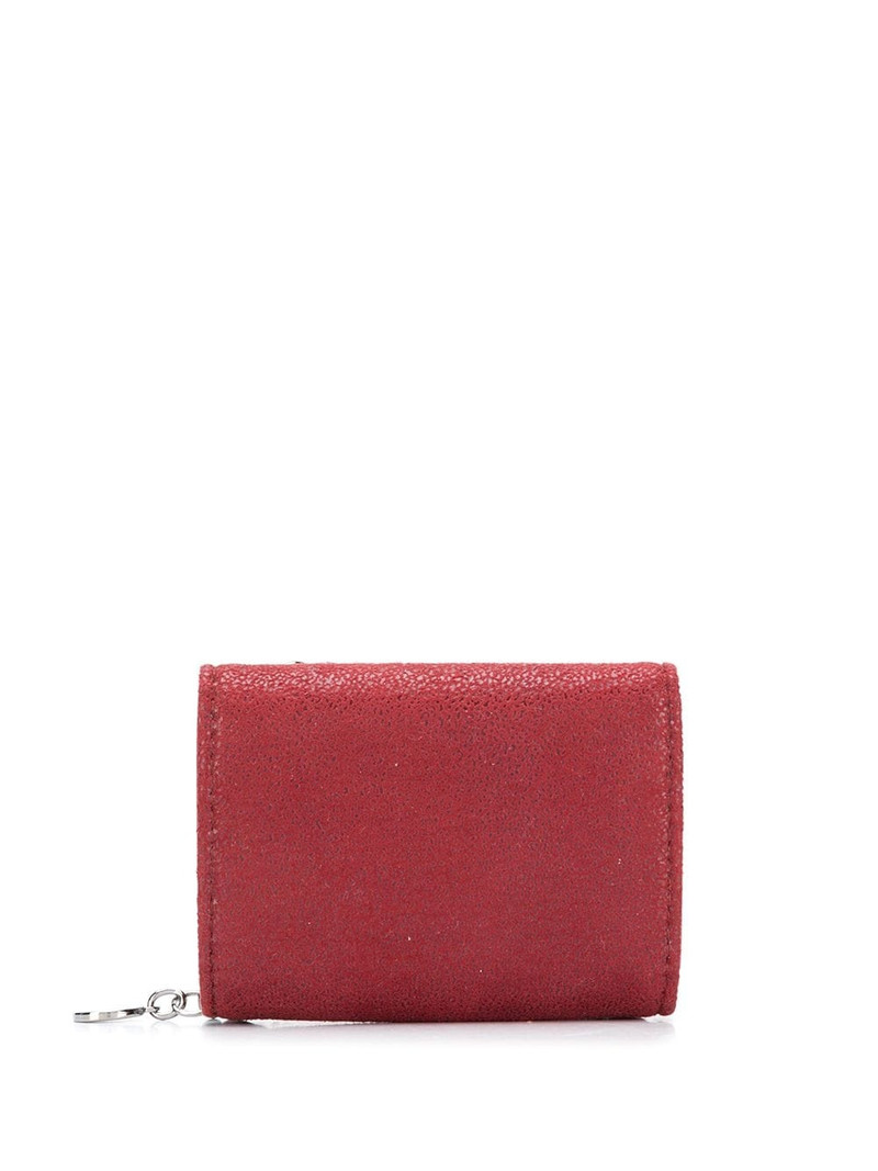 Stella McCartney Falabella small flap wallet outlook