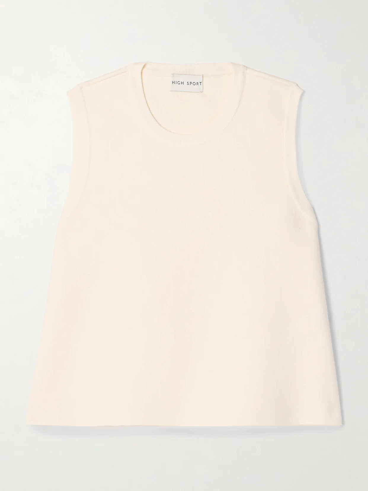 Asa Cotton-blend Jacquard Tank - 1