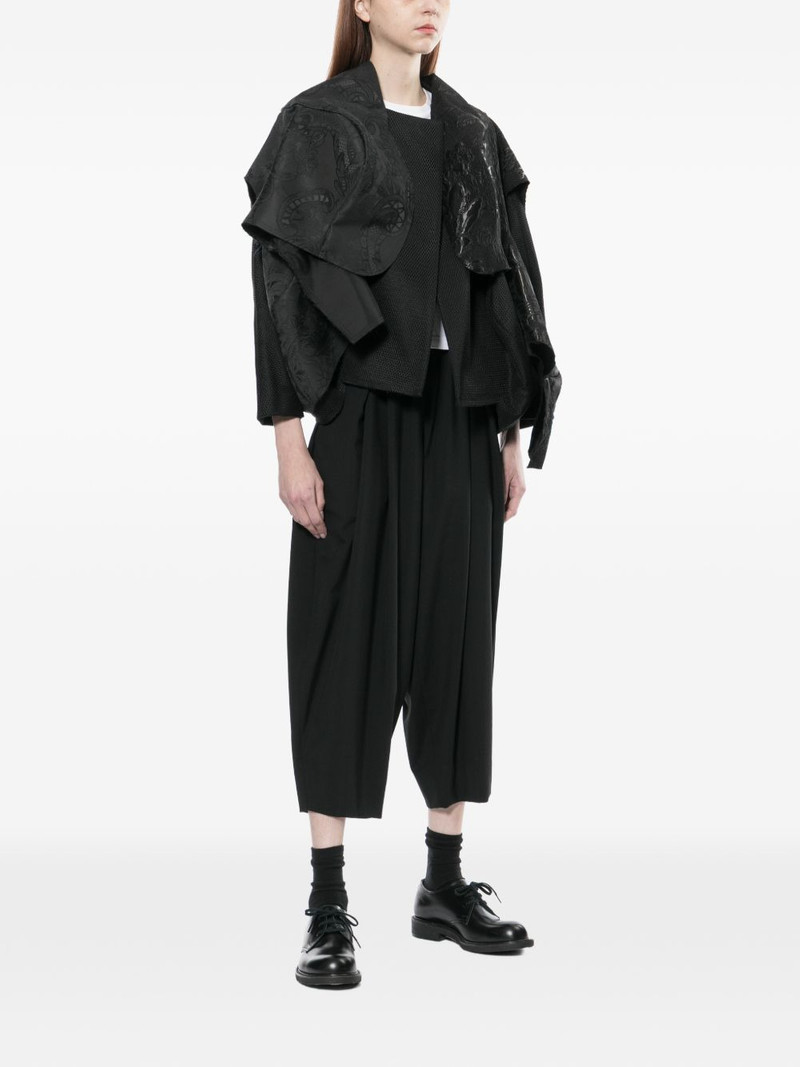 Comme Des Garçons drop-crotch trousers outlook
