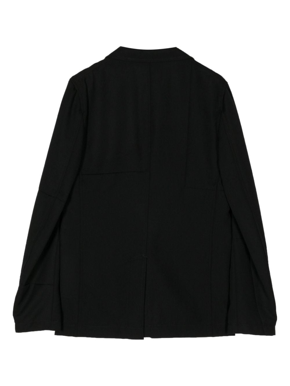 single-breasted wool blazer - 2
