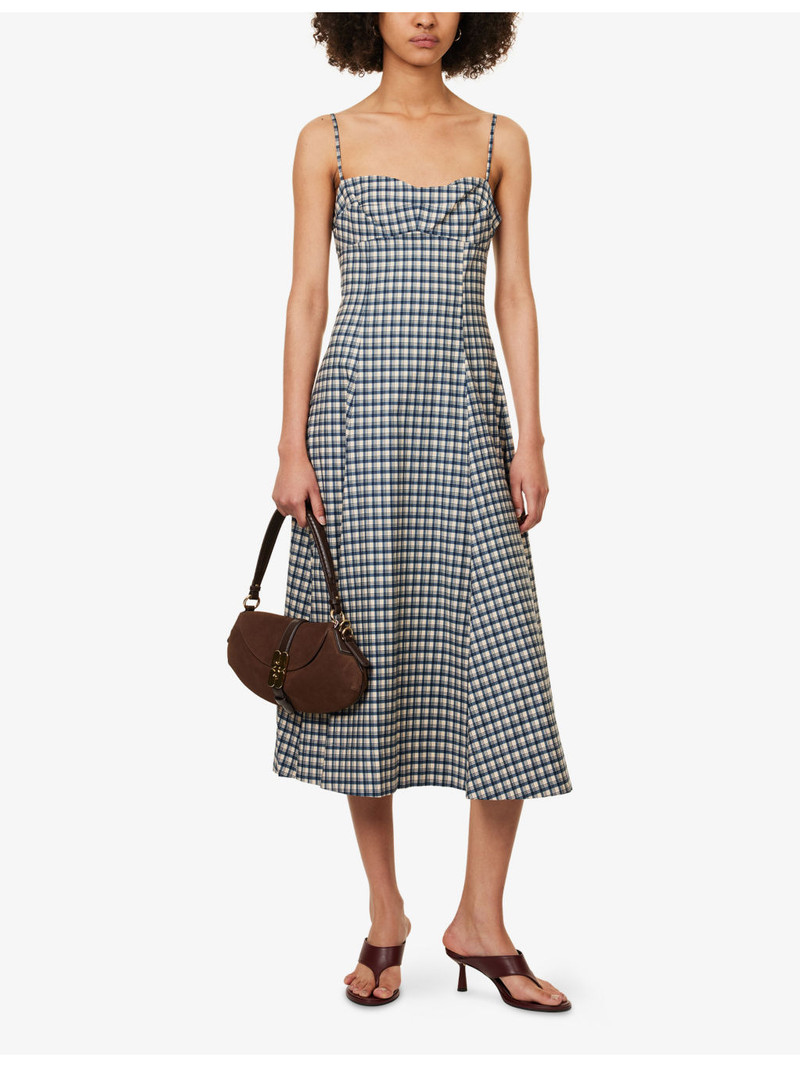 Reformation Kailani Cotton Midi Dress outlook