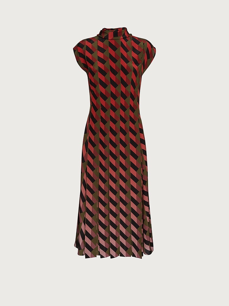 DÉGRADÉ SILK DRESS - 1