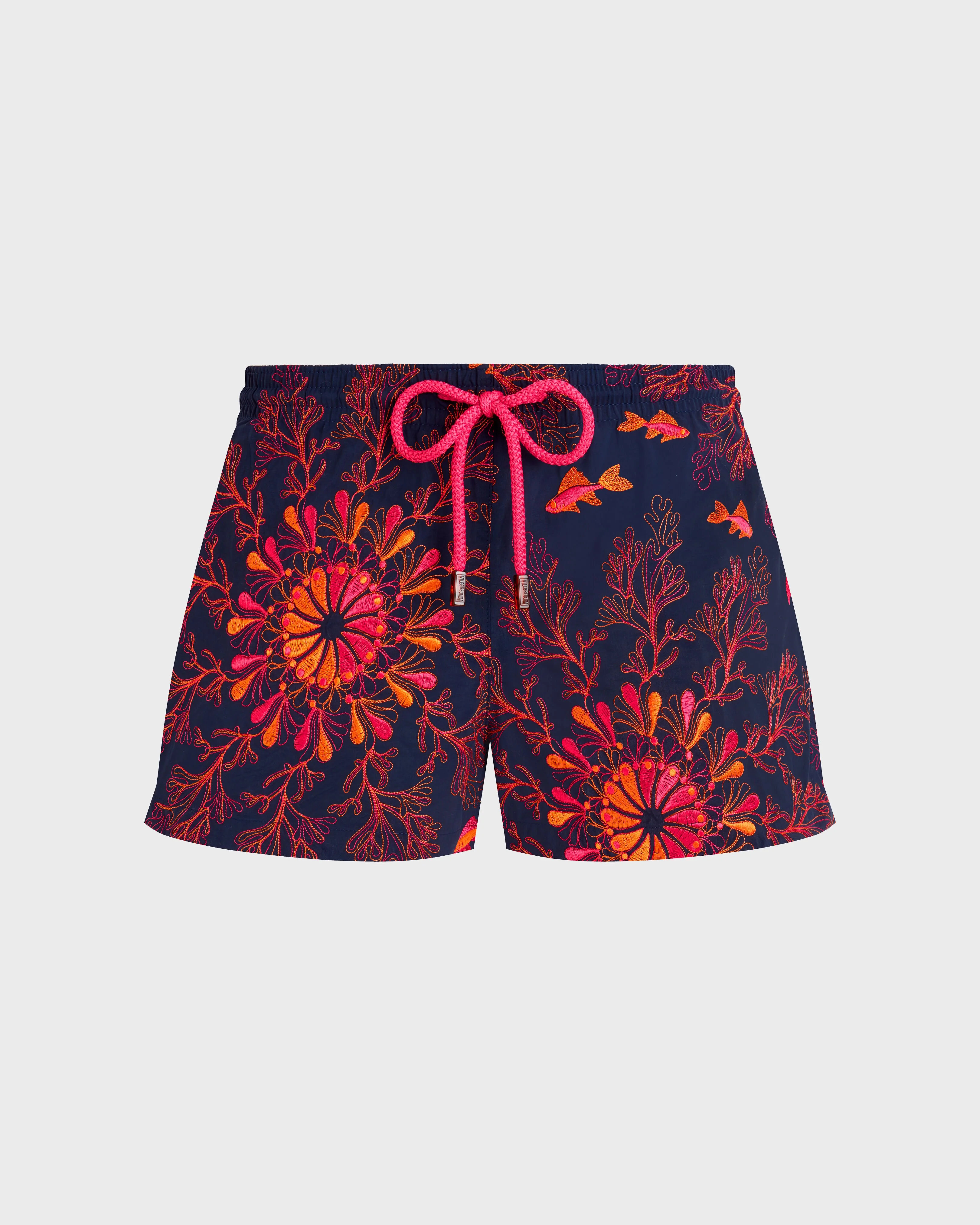 WOMEN MANDALA EMBROIDERED SWIM SHORTS- LIMITED EDITION - 1